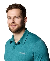 Columbia Men's Carter Short Sleeve Performance Crest Polo