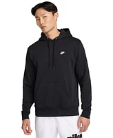 Nike Club Men's Pullover Fleece Logo Hoodie