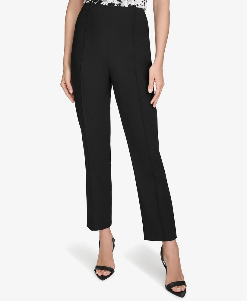 Halston Women's Slim Cropped Trousers