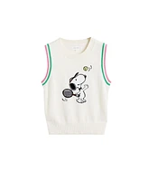 Chinti & Parker Women's Cotton Peanuts Racquet Club Tank