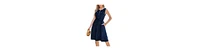 Women's Executive Edge Blue Mini Beach Dress