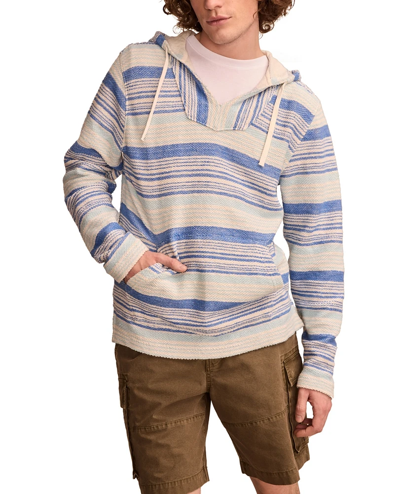 Lucky Brand Men's Stripe Baja Sweatshirt