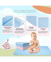 Clovercat 1-Pack Ergonomic Waterproof Baby Crib Mattress Protector Pad