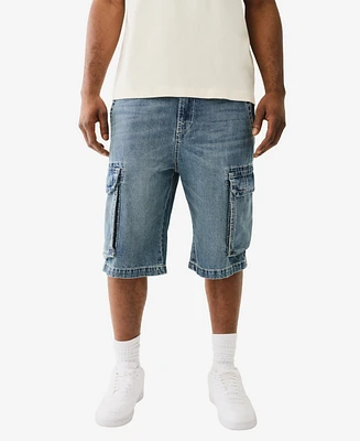 True Religion Men's Big T Vinny Cargo Shorts