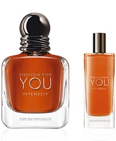 Men's -Pc. Emporio Armani Stronger With You Intensely Eau de Parfum Gift Set