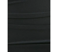 Crystal Doll Juniors' Rhinetone-Strap Lace-Up-Back Dress