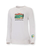 Ahead Women's White 2024 Wm Phoenix Open Olivie Pullover Sweatshirt