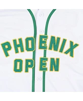 Barstool Golf Men's White Wm Phoenix Open Baseball Jersey