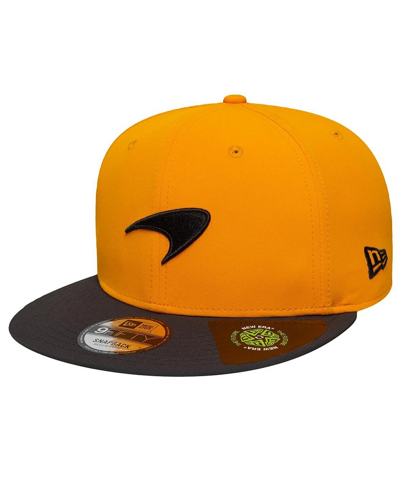 New Era Men's Orange McLaren F1 Team 9FIFTY Snapback Hat