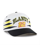 '47 Brand Men's White Ryan Blaney Diamond Cut Hitch Adjustable Hat