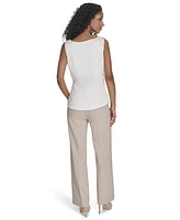 Calvin Klein Women's Twisted-Strap Sleeveless Top