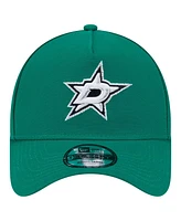 New Era Men's Kelly Green Dallas Stars Core A-Frame 9FORTY Adjustable Hat