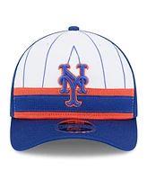 New Era Men's Royal/White New York Mets 2025 Batting Practice 9FORTY M-Crown Adjustable Hat