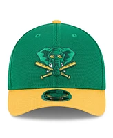 New Era Men's Green/Gold Athletics 2025 Batting Practice 9FORTY M-Crown Adjustable Hat