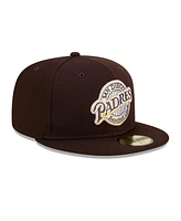 New Era Men's San Diego Padres 2025 Mlb Clubhouse 59FIFTY Fitted Hat