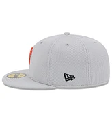 New Era Men's Gray San Francisco Giants 2025 Mlb Clubhouse 59FIFTY Fitted Hat