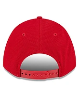 New Era Men's Red St. Louis Cardinals 2025 Mlb Clubhouse 9FORTY M-Crown Adjustable Hat