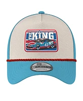 New Era Men's Stone/Blue Richard Petty 9FORTY Rope Adjustable Hat