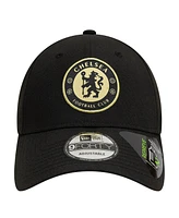 New Era Men's Black Chelsea Seasonal 9FORTY Adjustable Hat