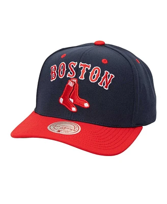 Mitchell & Ness Men's Navy Boston Red Sox All In 2.0 Adjustable Hat