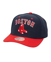 Mitchell & Ness Men's Navy Boston Red Sox All In 2.0 Adjustable Hat