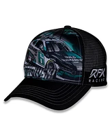 Checkered Flag Sports Men's Black Brad Keselowski Driver Car Trucker Adjustable Hat