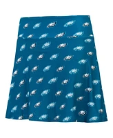 Concepts Sport Women's Midnight Green Philadelphia Eagles Record Allover Print Knit Sleep Skort