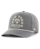 '47 Brand Men's Charcoal New York Knicks Canyon Ranchero Hitch Adjustable Hat