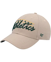 '47 Brand Men's Khaki Oakland Athletics Atwood Mvp Adjustable Hat