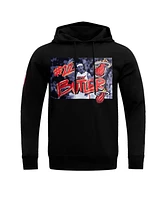 Pro Standard Men's Jimmy Butler Black Miami Heat Player Yearbook Pullover Hoodie