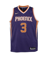 Nike Big Boys and Girls Chris Paul Purple Phoenix Suns 2021/22 Diamond Swingman Jersey - Icon Edition