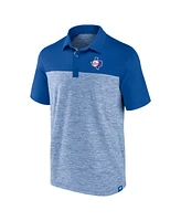 Fanatics Men's Royal Texas Rangers True Classics Avid Fan Brushed Polo Shirt