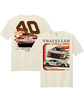 Jr Motorsports Official Team Apparel Men's Natural Justin Allgaier Traveller Whiskey Car T-Shirt
