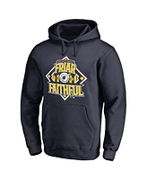 Fanatics Mto Label Men's Navy San Diego Padres Hometown Collection Friar Faithful Pullover Hoodie