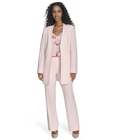 Calvin Klein Women's Open-Front Long-Sleeve Blazer