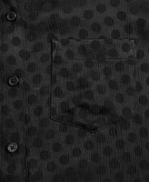 On 34th Women's Printed Pintuck Blouse, Exclusively at Macy's