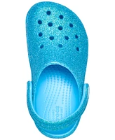 Crocs Toddler Girls Classic Glitter Clogs from Finish Line