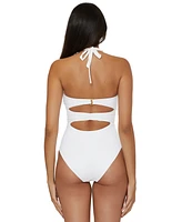 Soluna Women's Buckle-Up Convertible One-Piece Swimsuit
