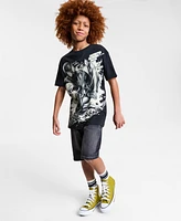 Spider-Man Little & Big Boys Miles Morales Jumbo Graphic Short-Sleeve T-Shirt