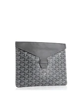 Pre-Owned Goyard Mm Camondo Horizontal Clutch Ii Coated Canvas