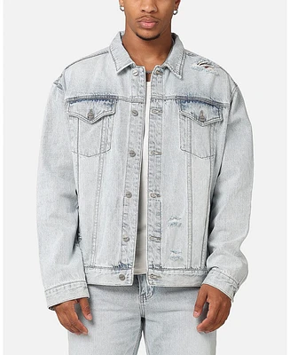 Saint Morta Men's Denim Trucker Jacket