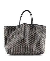 Pre-Owned Goyard Gm Saint Louis Tote Printed Coated Canvas