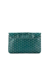 Pre-Owned Goyard Saint Marie Clutch Coated Canvas