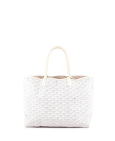 Pre-Owned Goyard Pm Saint Louis Tote Printed Coated Canvas