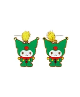 Hello kitty & Friends Christmas Outfits 3-Pair Earring Set