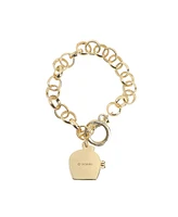 Hello Kitty Apple House Gold Locket Bracelet