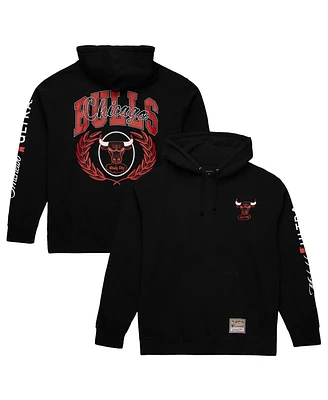 Mitchell & Ness Men's Black Chicago Bulls Nba x Michelob Ultra Swish Sip Pullover Hoodie