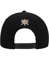 '47 Brand Men's Black Vegas Golden Knights Crosstown Corduroy Hitch Adjustable Hat