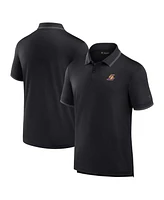 Fanatics Men's Black Los Angeles Lakers Front Office Polo Shirt