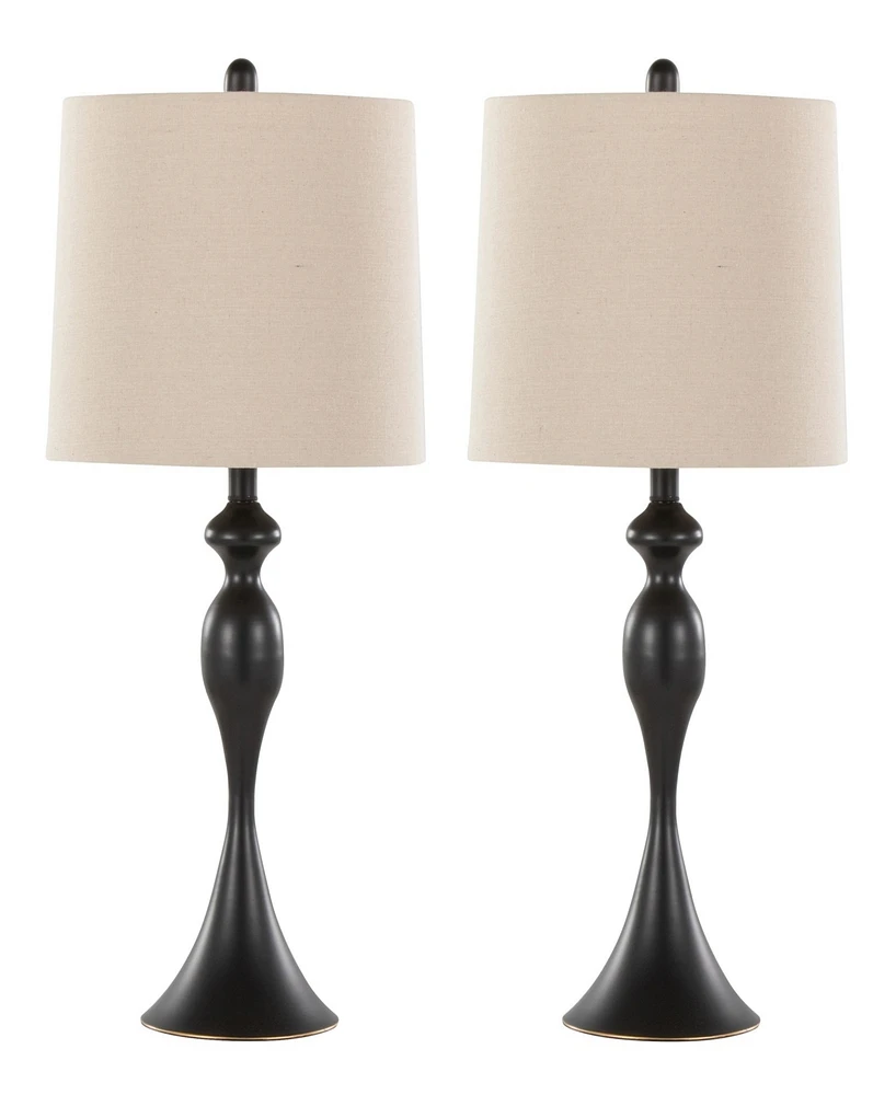 LumiSource Ashland 27" Metal Table Lamp